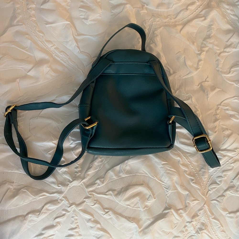 Teal Bebe Rhinestone Mini Backpack - Picture 3 of 3